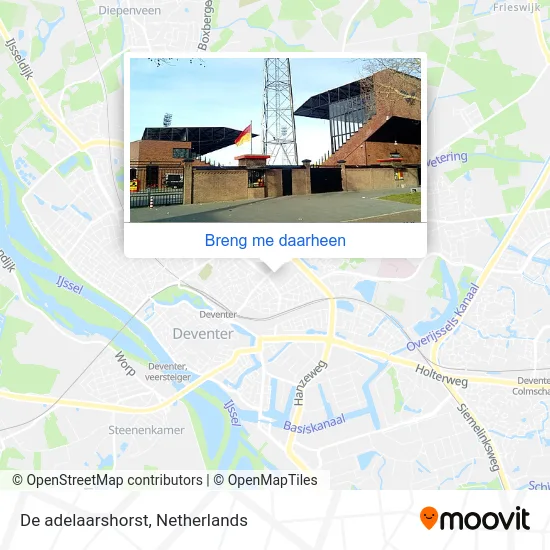 De adelaarshorst kaart