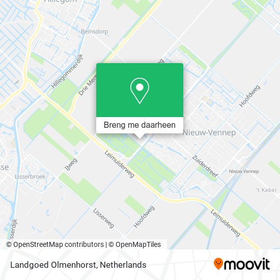 Landgoed Olmenhorst kaart