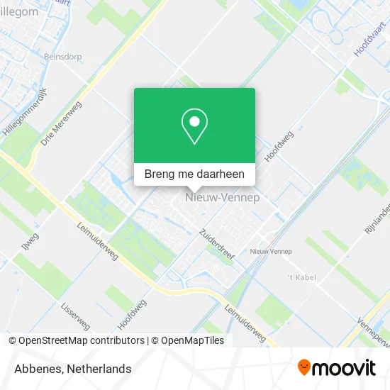Abbenes kaart