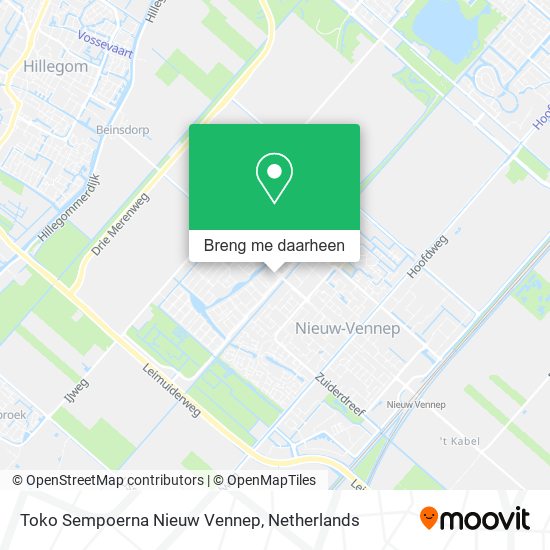 Toko Sempoerna Nieuw Vennep kaart