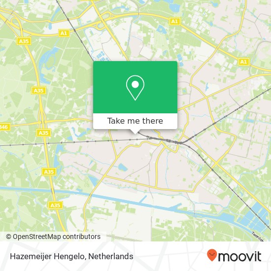 Hazemeijer Hengelo kaart