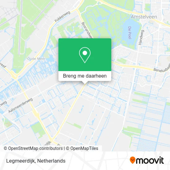 Legmeerdijk kaart
