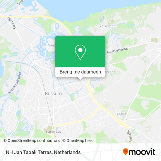 NH Jan Tabak Terras kaart