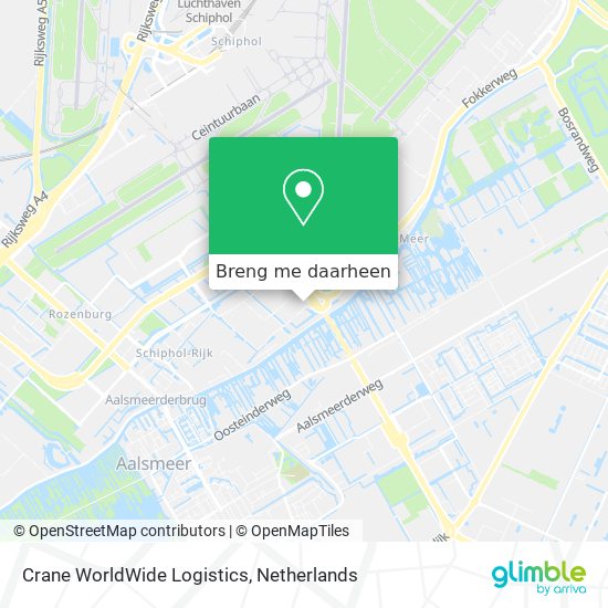 Crane WorldWide Logistics kaart