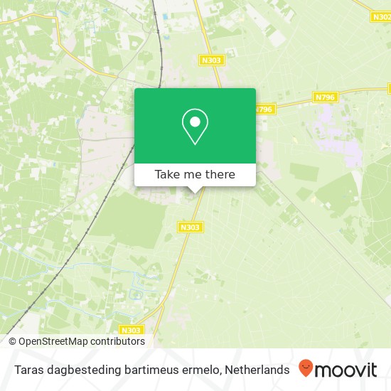 Taras dagbesteding bartimeus ermelo kaart