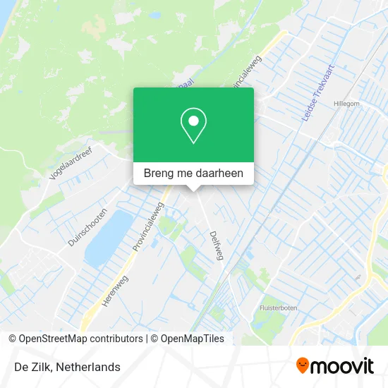 De Zilk kaart