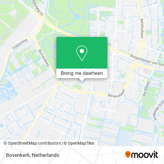 Bovenkerk kaart