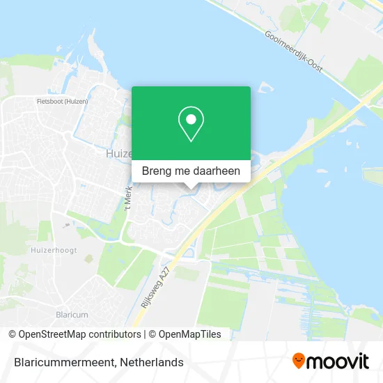 Blaricummermeent kaart