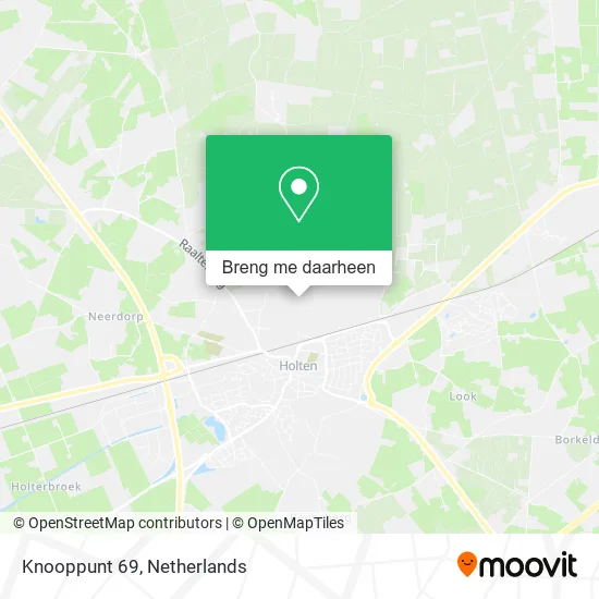 Knooppunt 69 kaart