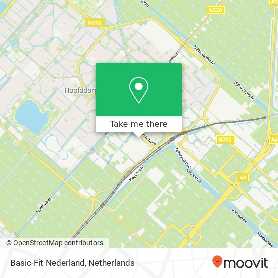 Basic-Fit Nederland kaart