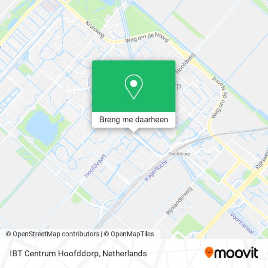 IBT Centrum Hoofddorp kaart