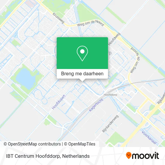 IBT Centrum Hoofddorp kaart