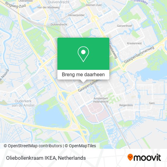 Oliebollenkraam IKEA kaart