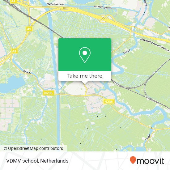 VDMV school kaart