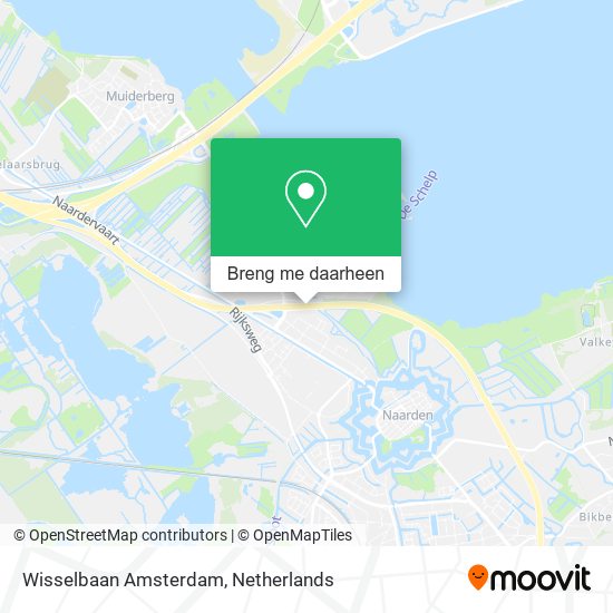 Wisselbaan Amsterdam kaart