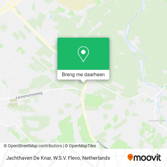 Jachthaven De Knar, W.S.V. Flevo kaart
