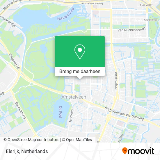 Elsrijk kaart