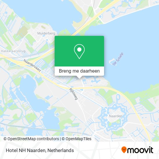 Hotel NH Naarden kaart