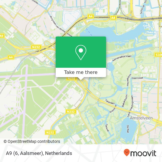 A9 (6, Aalsmeer) kaart