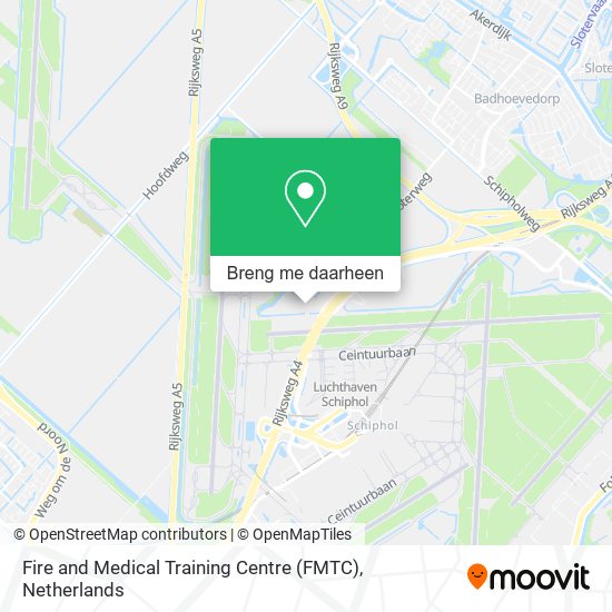 Fire and Medical Training Centre (FMTC) kaart