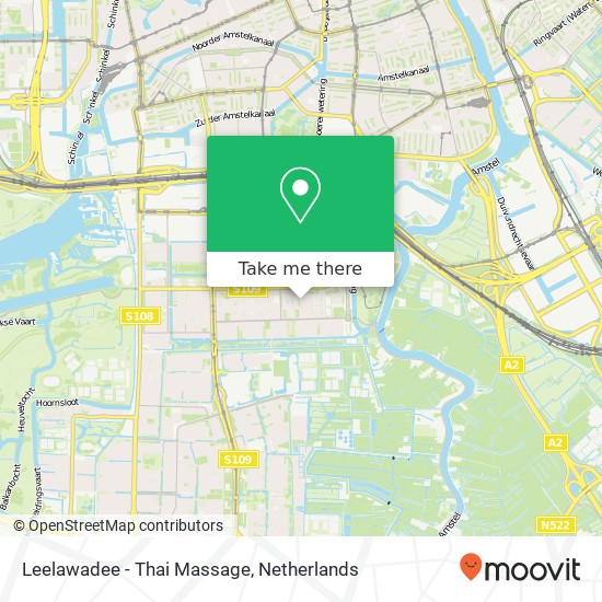 Leelawadee - Thai Massage kaart