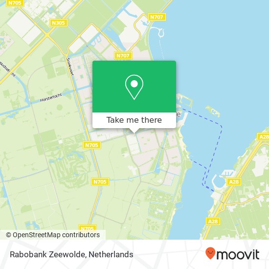 Rabobank Zeewolde kaart