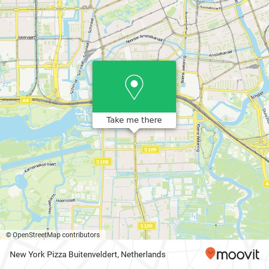 New York Pizza Buitenveldert kaart