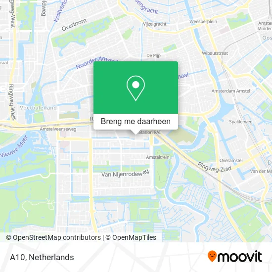 A10 kaart
