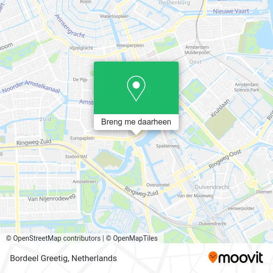 Bordeel Greetig kaart