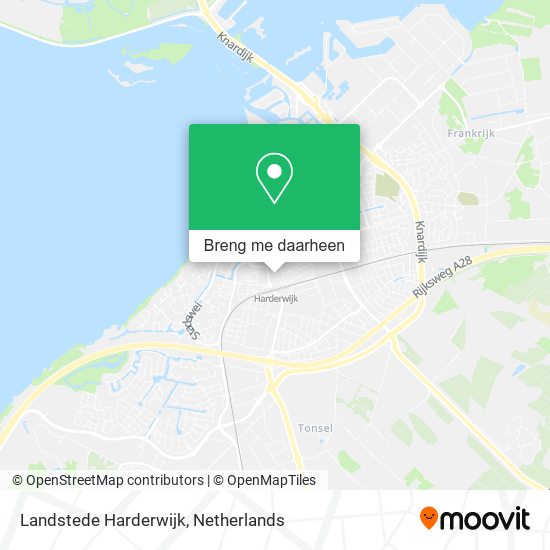 Landstede Harderwijk kaart
