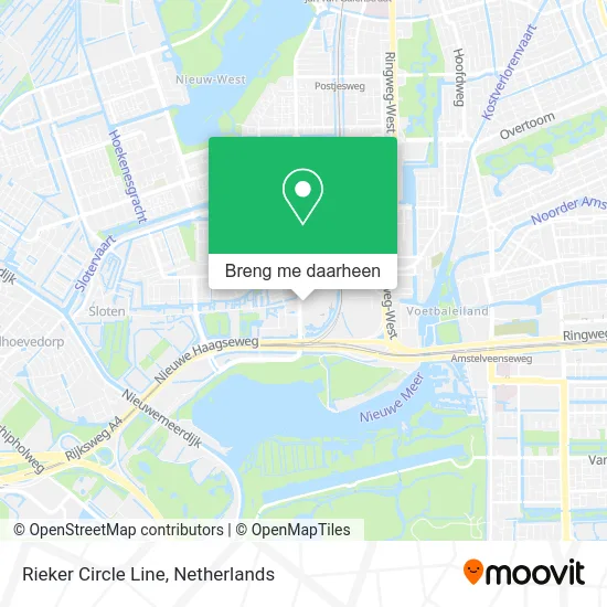 Rieker Circle Line kaart