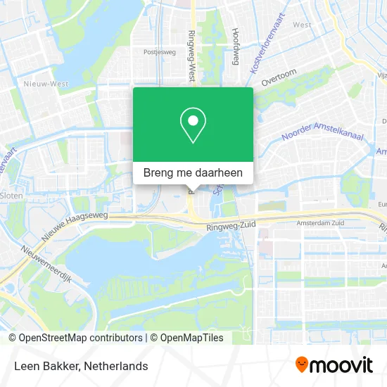 Leen Bakker kaart