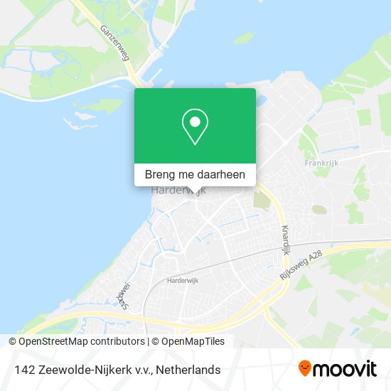 142 Zeewolde-Nijkerk v.v. kaart