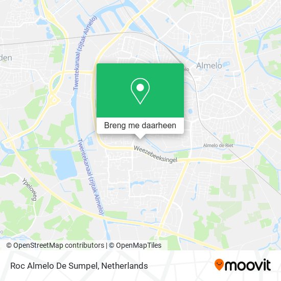 Roc Almelo De Sumpel kaart