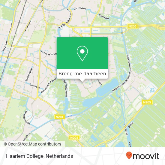 Haarlem College kaart