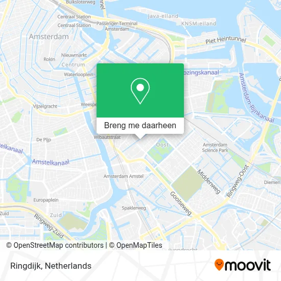 Ringdijk kaart