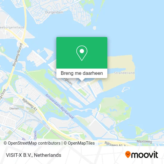 VISIT-X B.V. kaart