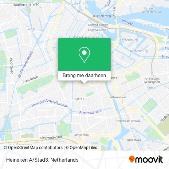 Heineken A/Stad3 kaart
