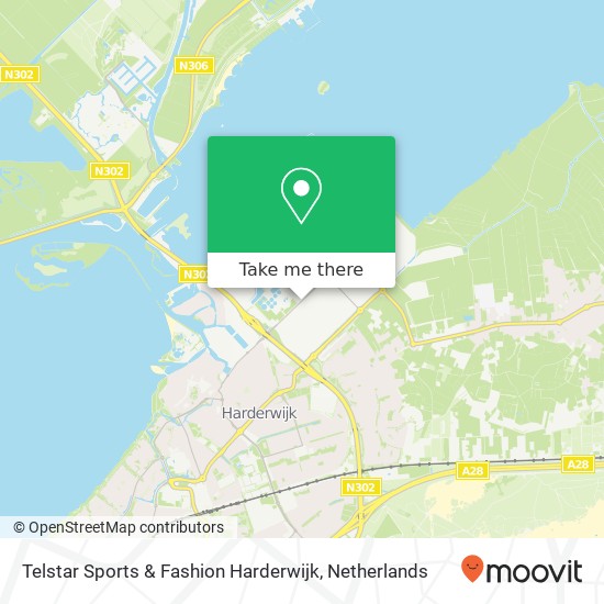 Telstar Sports & Fashion Harderwijk kaart