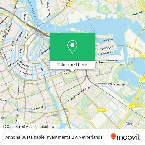 Annona Sustainable Investments BV kaart