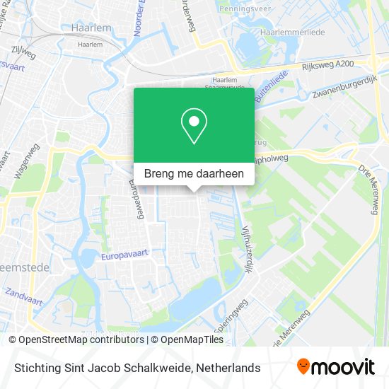 Stichting Sint Jacob Schalkweide kaart