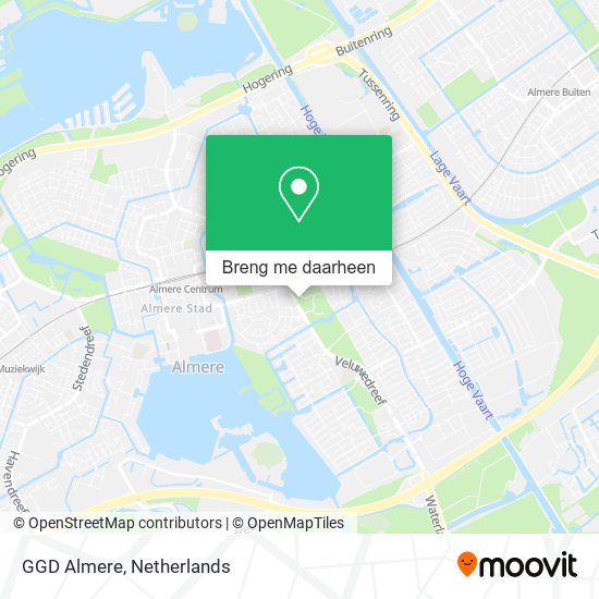 GGD Almere kaart