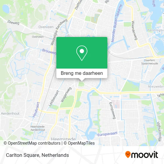 Carlton Square kaart