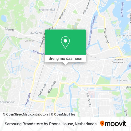 Samsung Brandstore by Phone House kaart