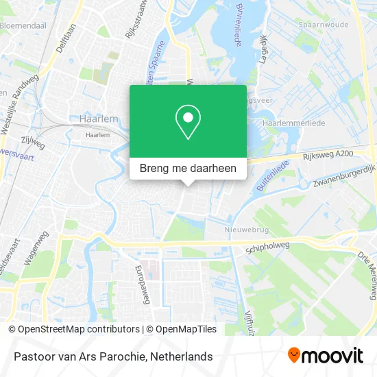 Pastoor van Ars Parochie kaart