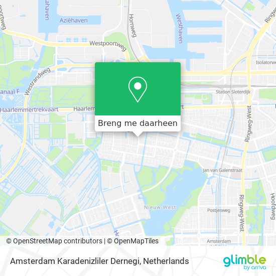Amsterdam Karadenizliler Dernegi kaart