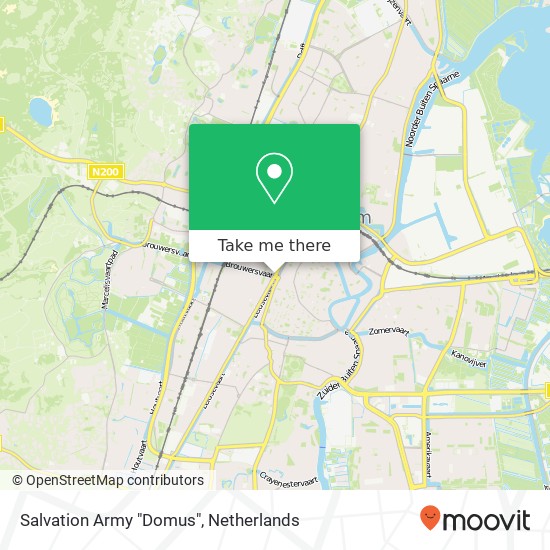 Salvation Army "Domus" kaart