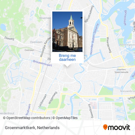 Groenmarktkerk kaart