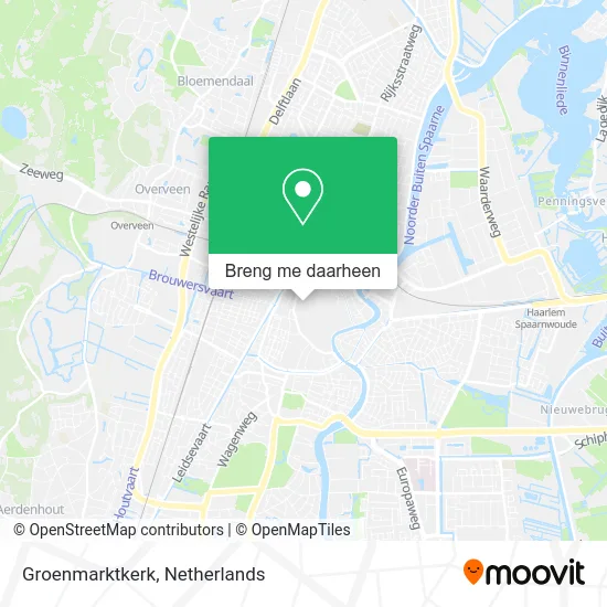 Groenmarktkerk kaart