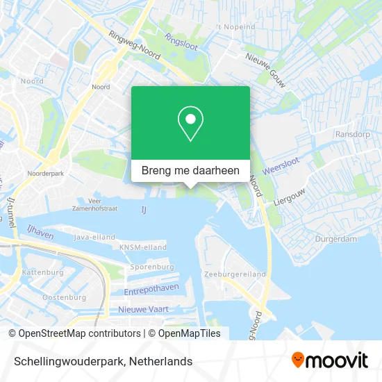 Schellingwouderpark kaart